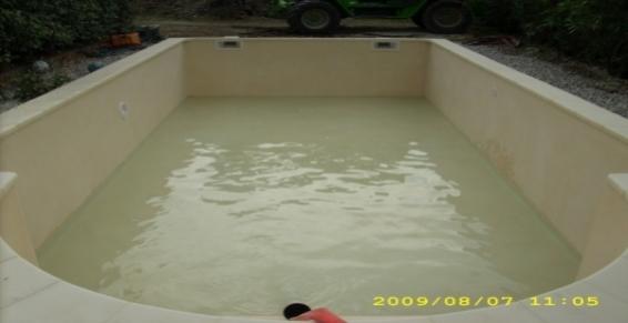 piscine avec enduit katymper