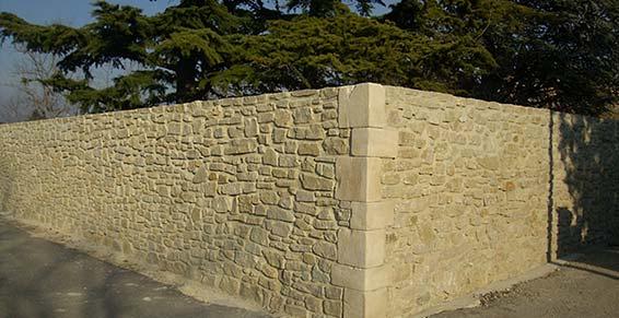 M San Jose Jérôme - Clôture en pierre