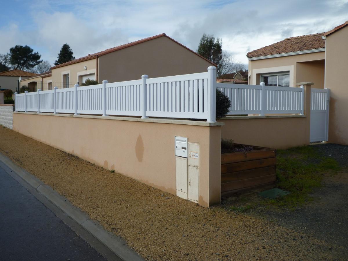 Barreaudage PVC Chantonnay