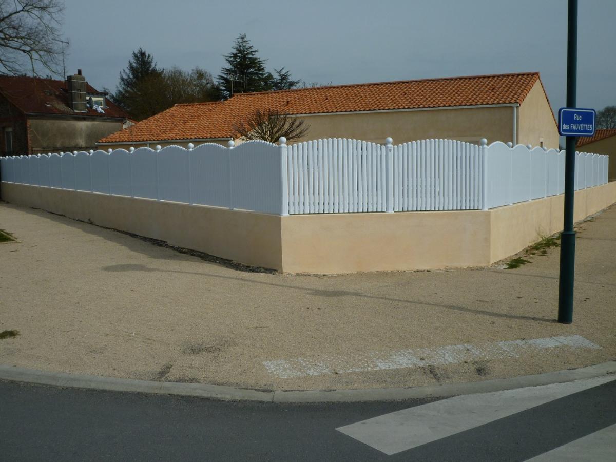 Barreaudage PVC Le Boupère