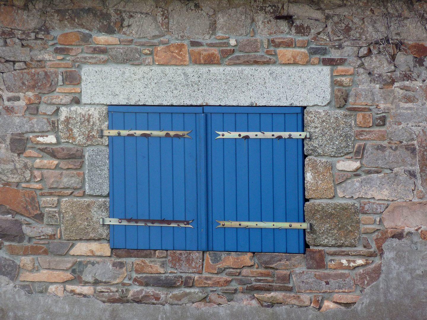 création fenêtre pierres de taille et moellons D.Le Pennec Paimpol