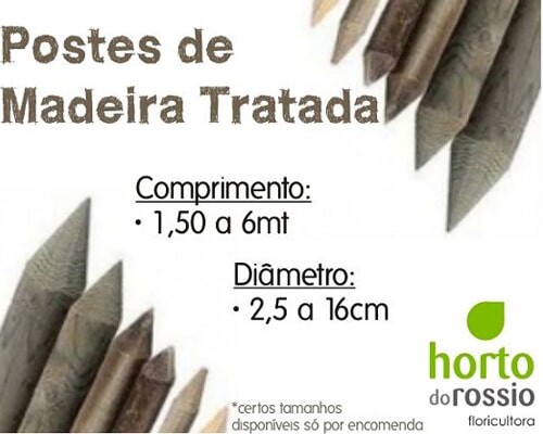 Floricultora Horto do Rossio - Postes