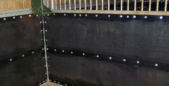 feuille caoutchouc pour van et box chevaux