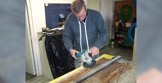 fabrication de goulottes caouchouc centrales à béton