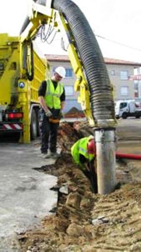 Tuyau pour excavatrice-aspiratrice