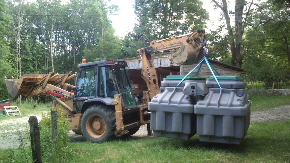 Chantier, filtre compact à coco avec Crocombette & Fils