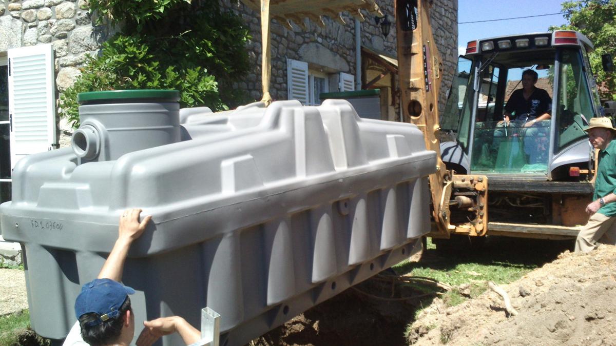 Chantier  filtre compact à coco avec Crocombette & Fils