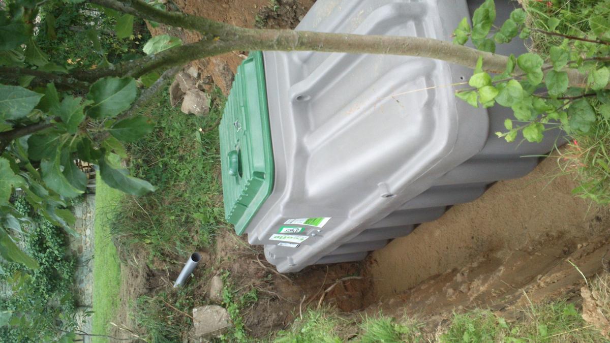 Chantier, pose filtre compact à coco avec Crocombette & Fils