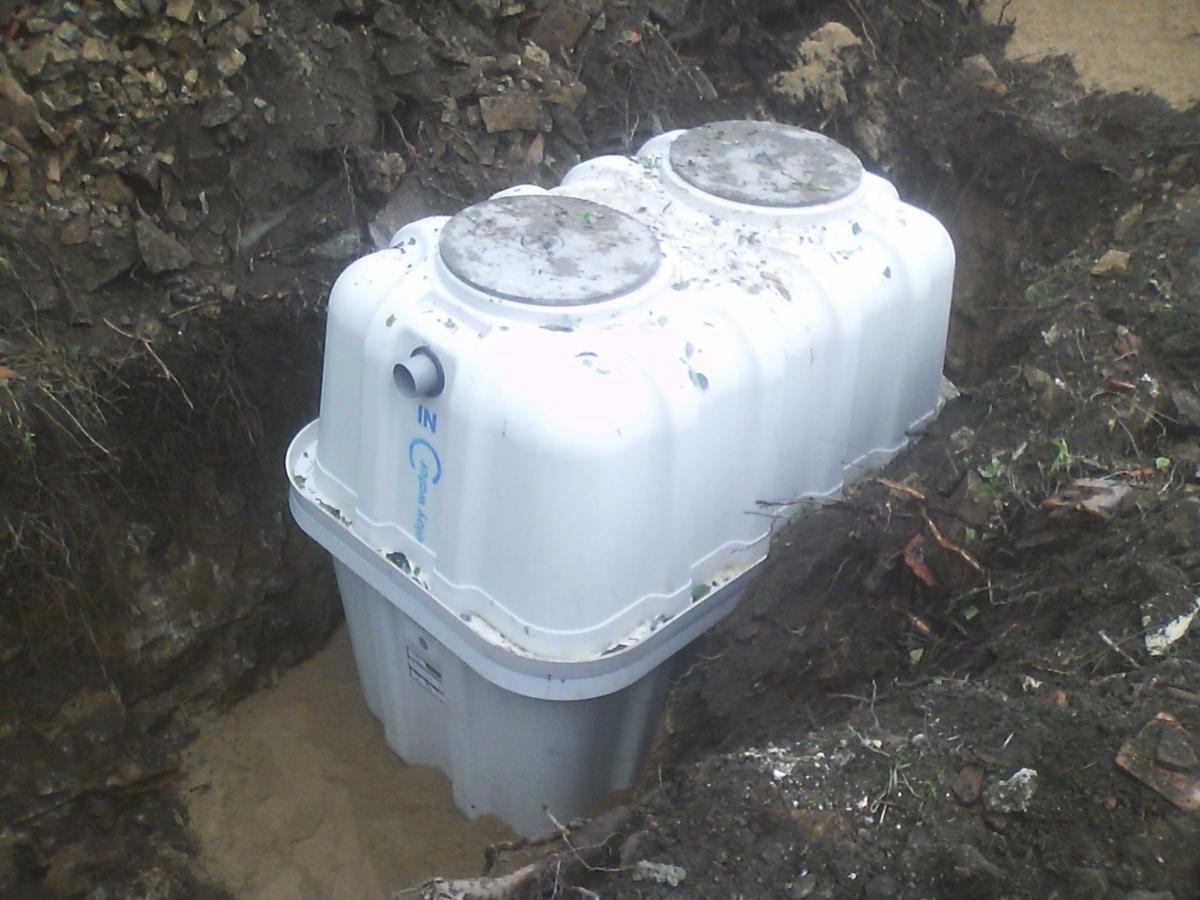 Micro station d'épuration 5EH oxyfix à Thiers