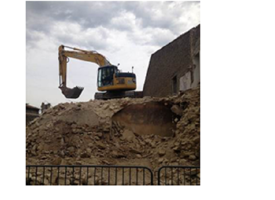 Démolition travaux