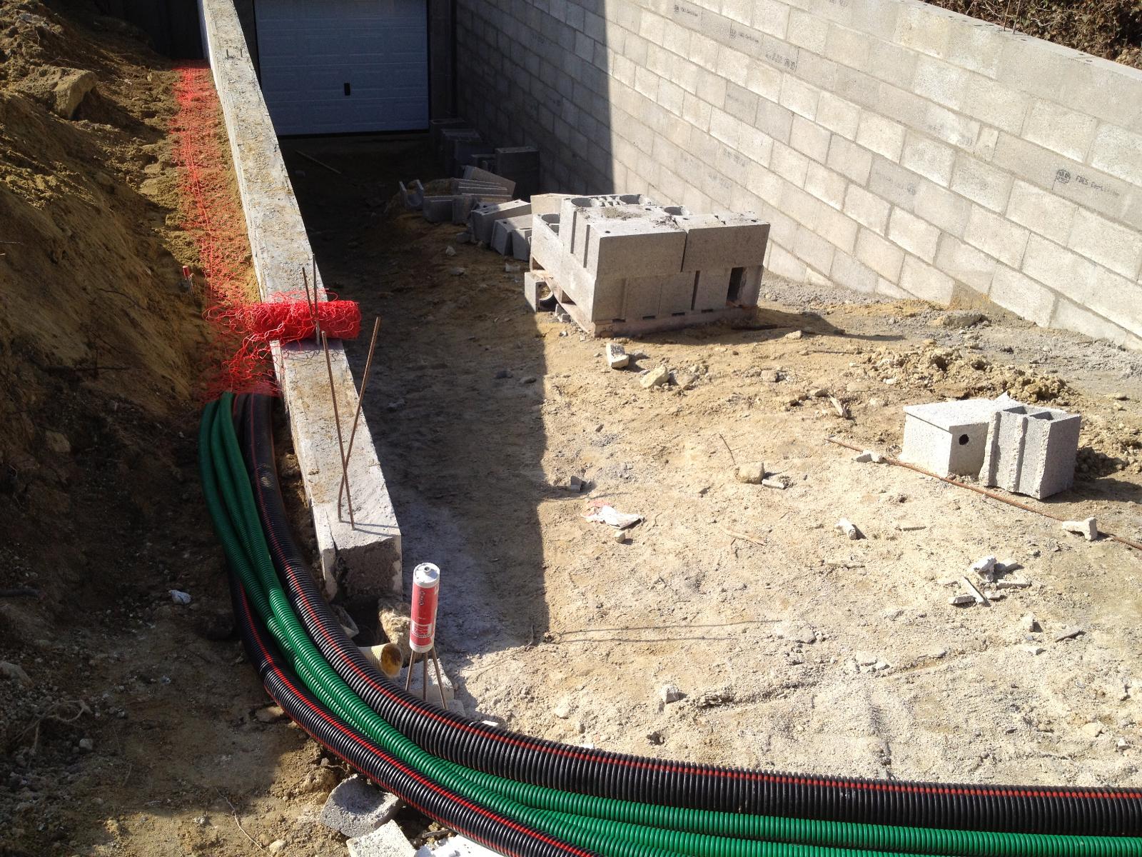 Réseau de gaines extérieur