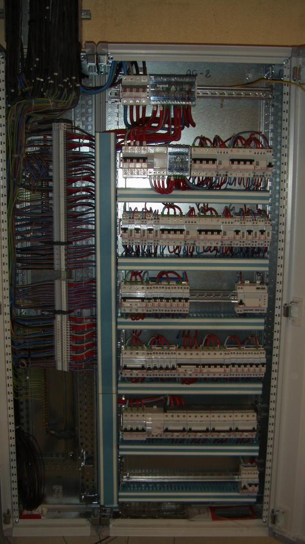 Câblage Armoires de distribution