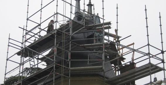 Echafaudage tubulaire de sécurité