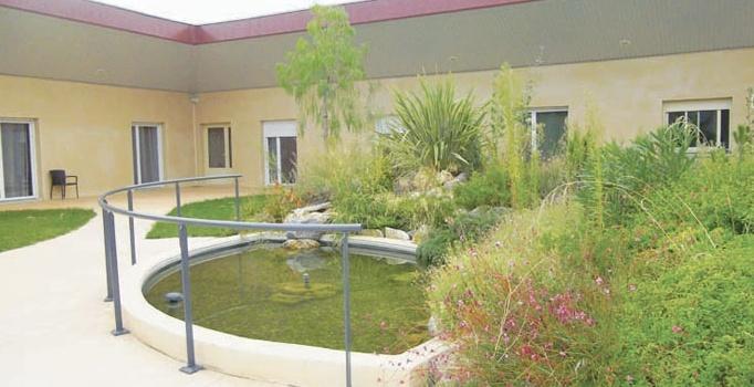 Les terrasses du Caroux Vue jardin 1