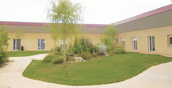 Les terrasses du Caroux Vue jardin 2