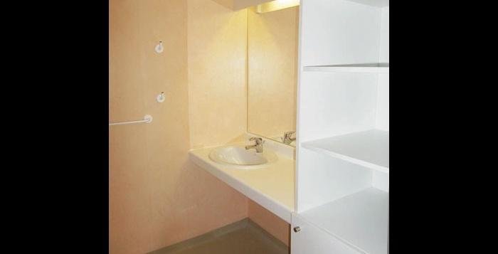 Les terrasses du Caroux Vue douche