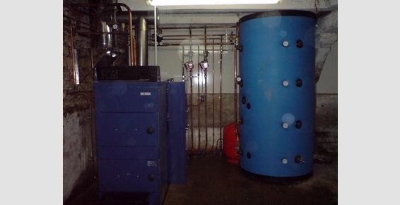 Chaudière à bois déchiqueté