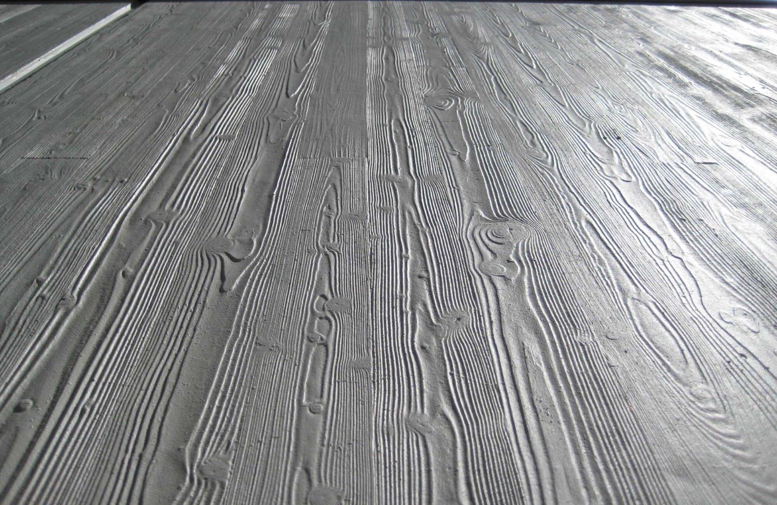 dallage béton imprimé teinté