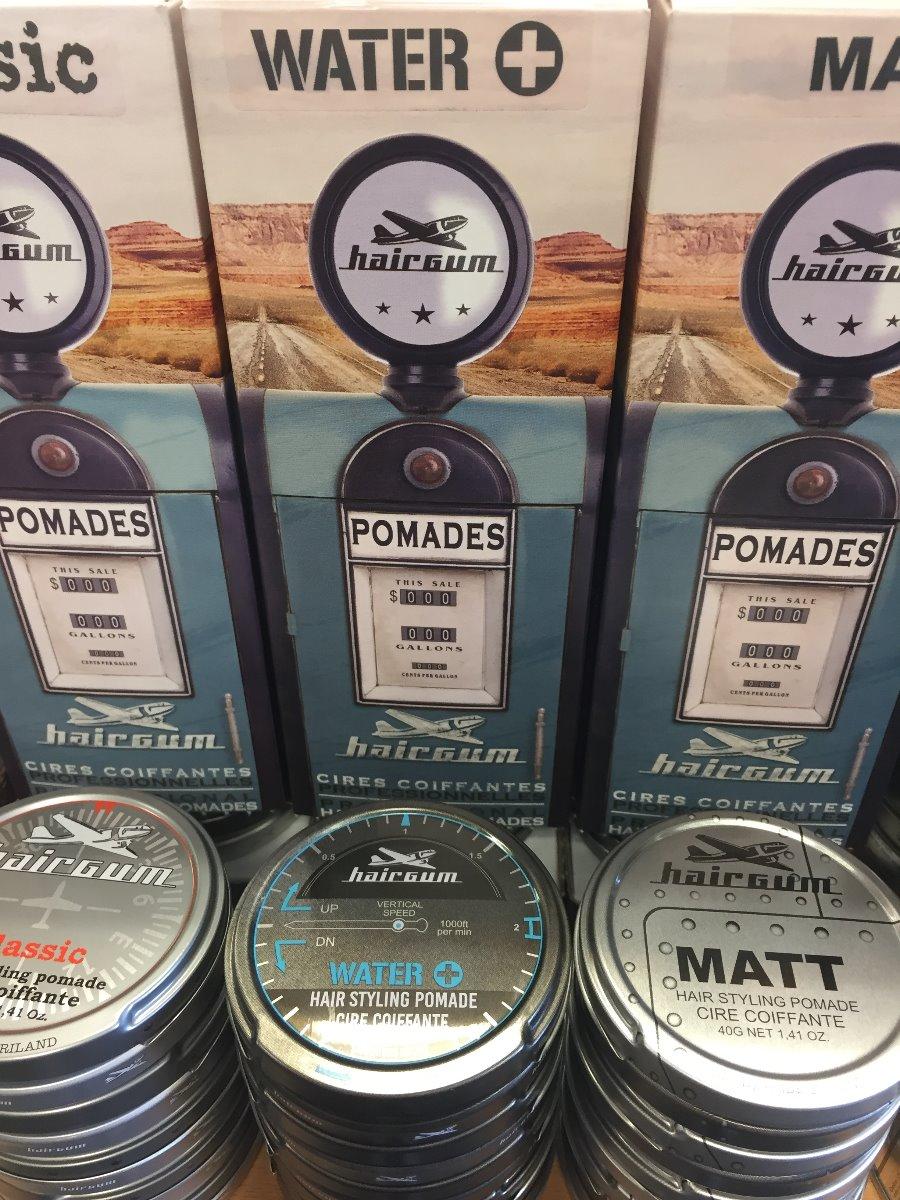 Pommades et cires coiffantes pour hommes de la marque Hairgum