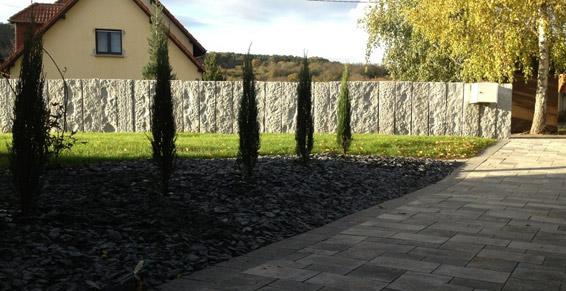 Aménagement minéral de jardin -Symphonie Verte