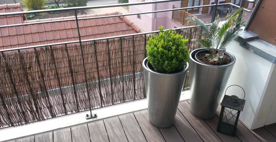 Réalisation de terrasse en bois composite