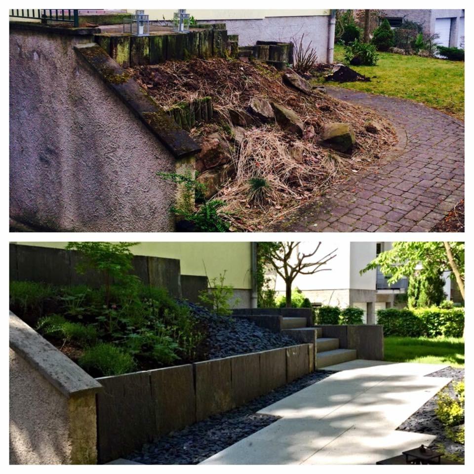 Aménagement jardinet