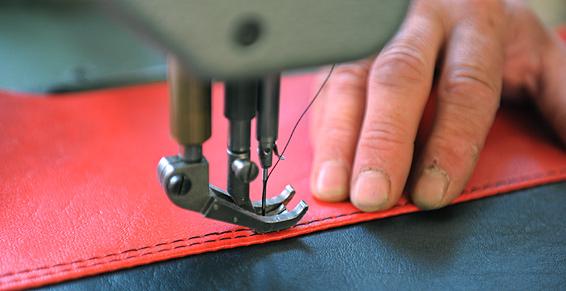 Réalisation d'une double piqûre chez Filloux Alain SARL à Limoges