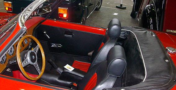 Intérieur d'une MG chez FILLOUX Alain SARL à  Limoges