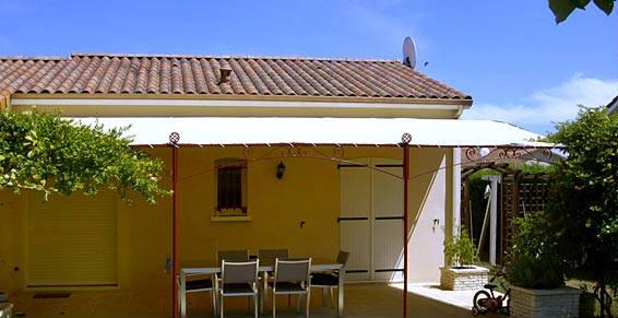 Toile de pergola