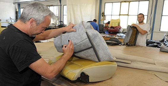 Réparation de siège de voiture chez Filloux Alain SARL à Limoges