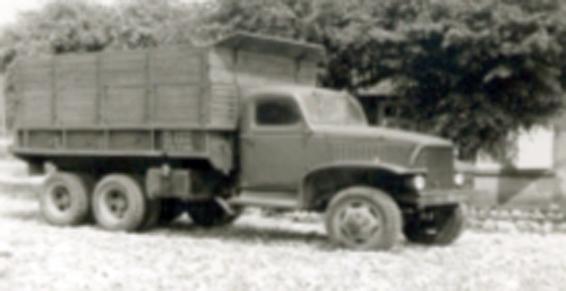 Camion GMC pour le débardage