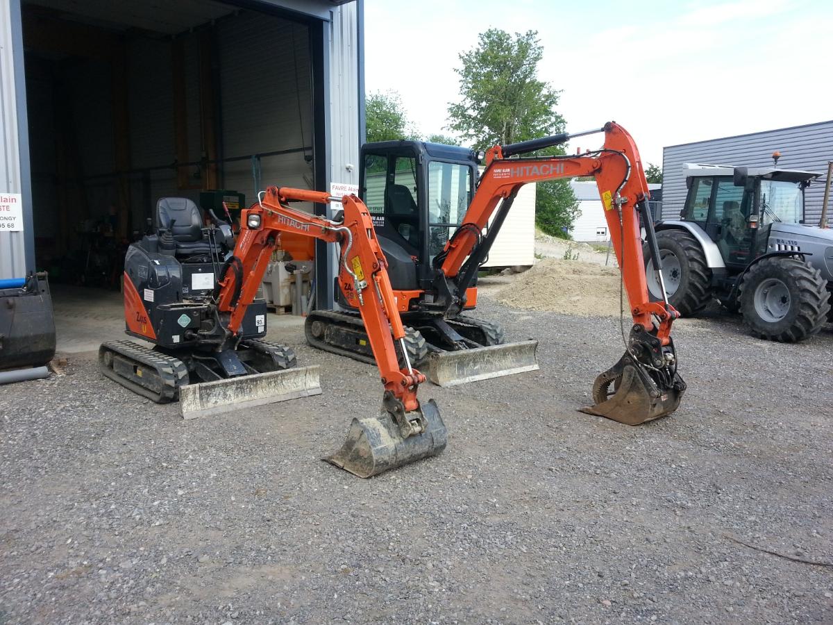 Parc machines de terrassement