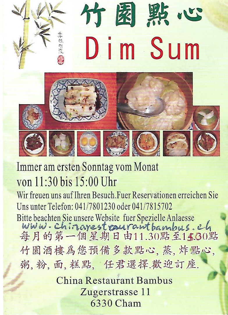 Echte asiatische Küche - China Restaurant Bambus im Sternen