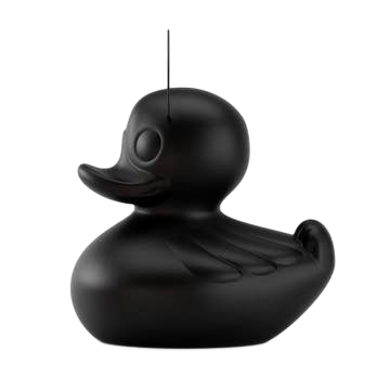Lampe Goodnight Light DUCK_MEGA (DECO)_noir