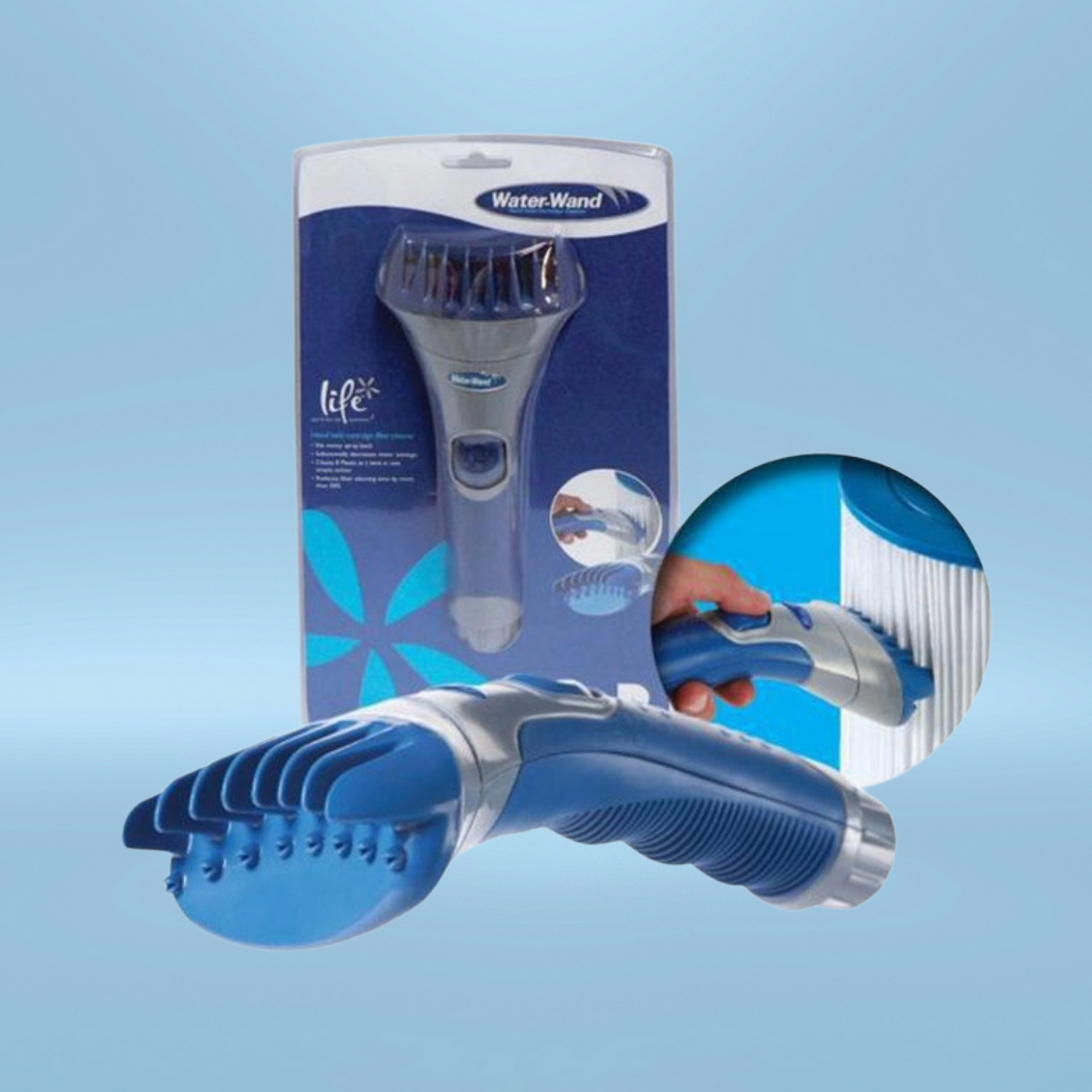 Brosse de nettoyage à filtre pour spa