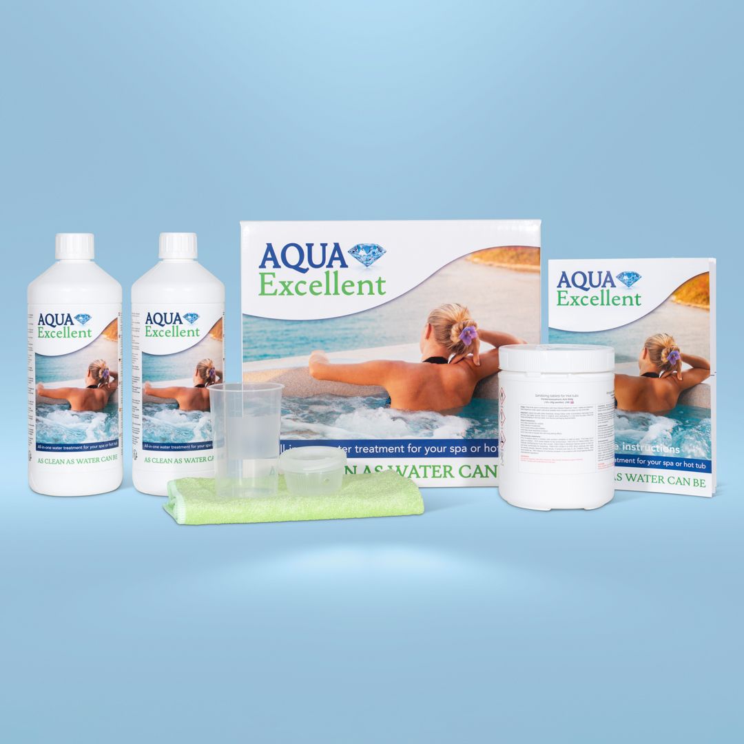 AQUA EXCELLENT Pack 4 mois Starter kit pour spa