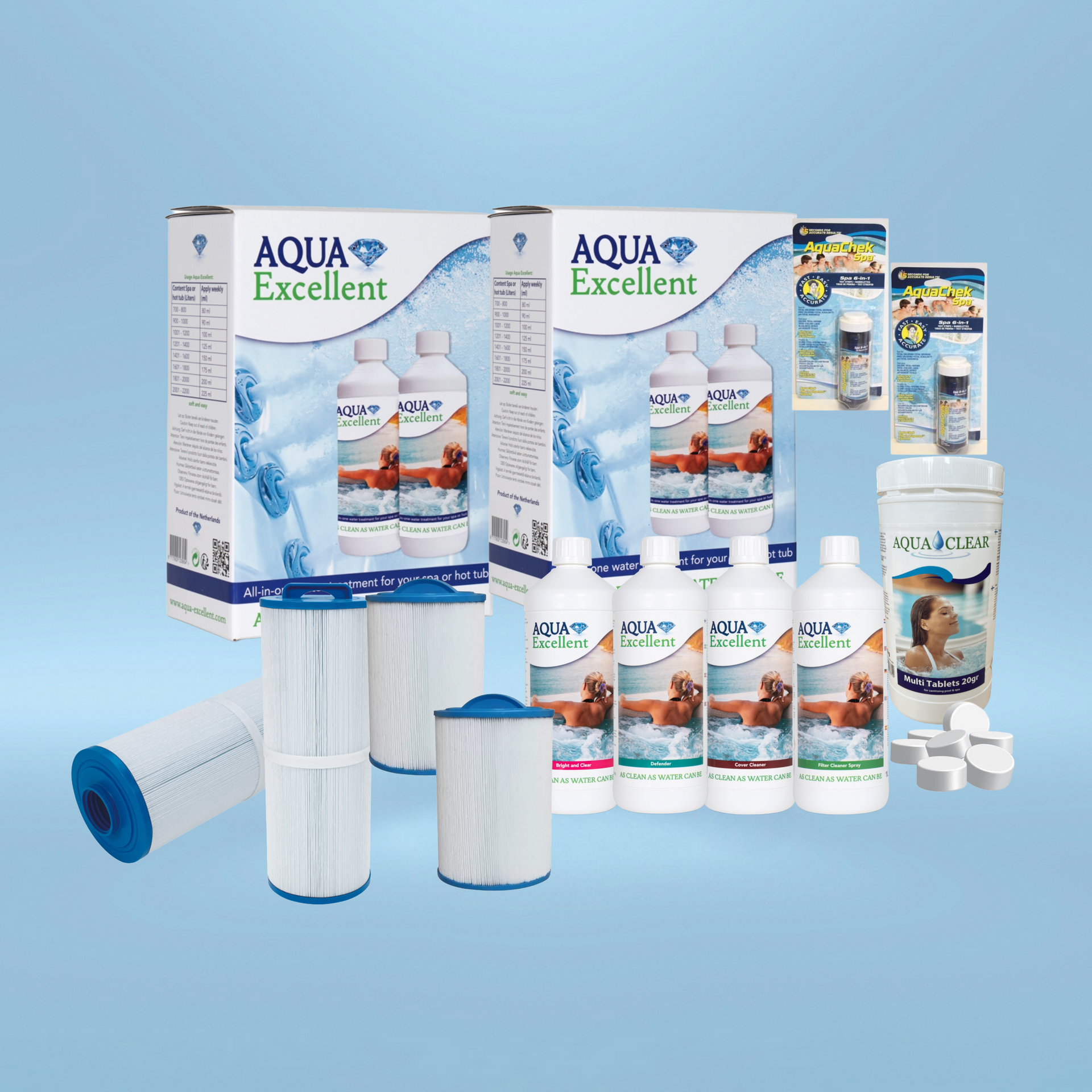 AQUA EXCELLENT Pack annuel pour spa