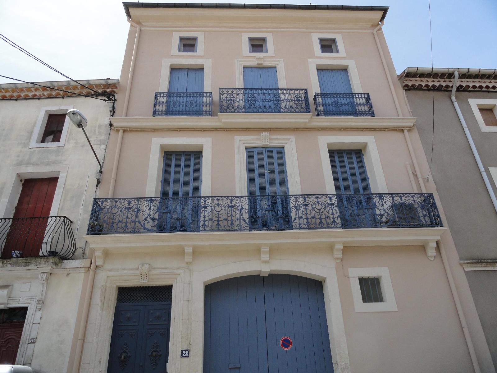 Façade crépi immeuble