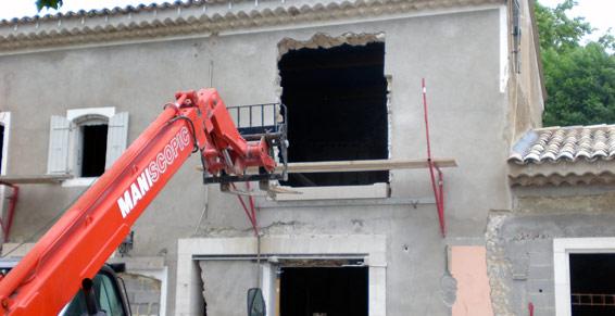 maçonnerie - Rénovation d'une maison ancienne