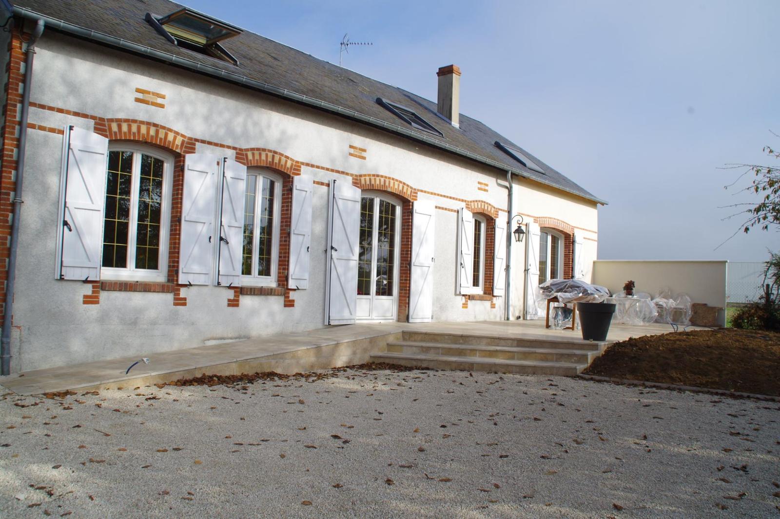 Agrandissement et modification à St Ouen