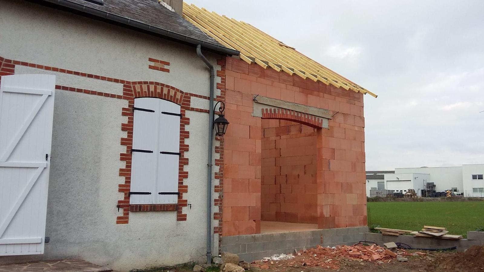 Agrandissement et modification