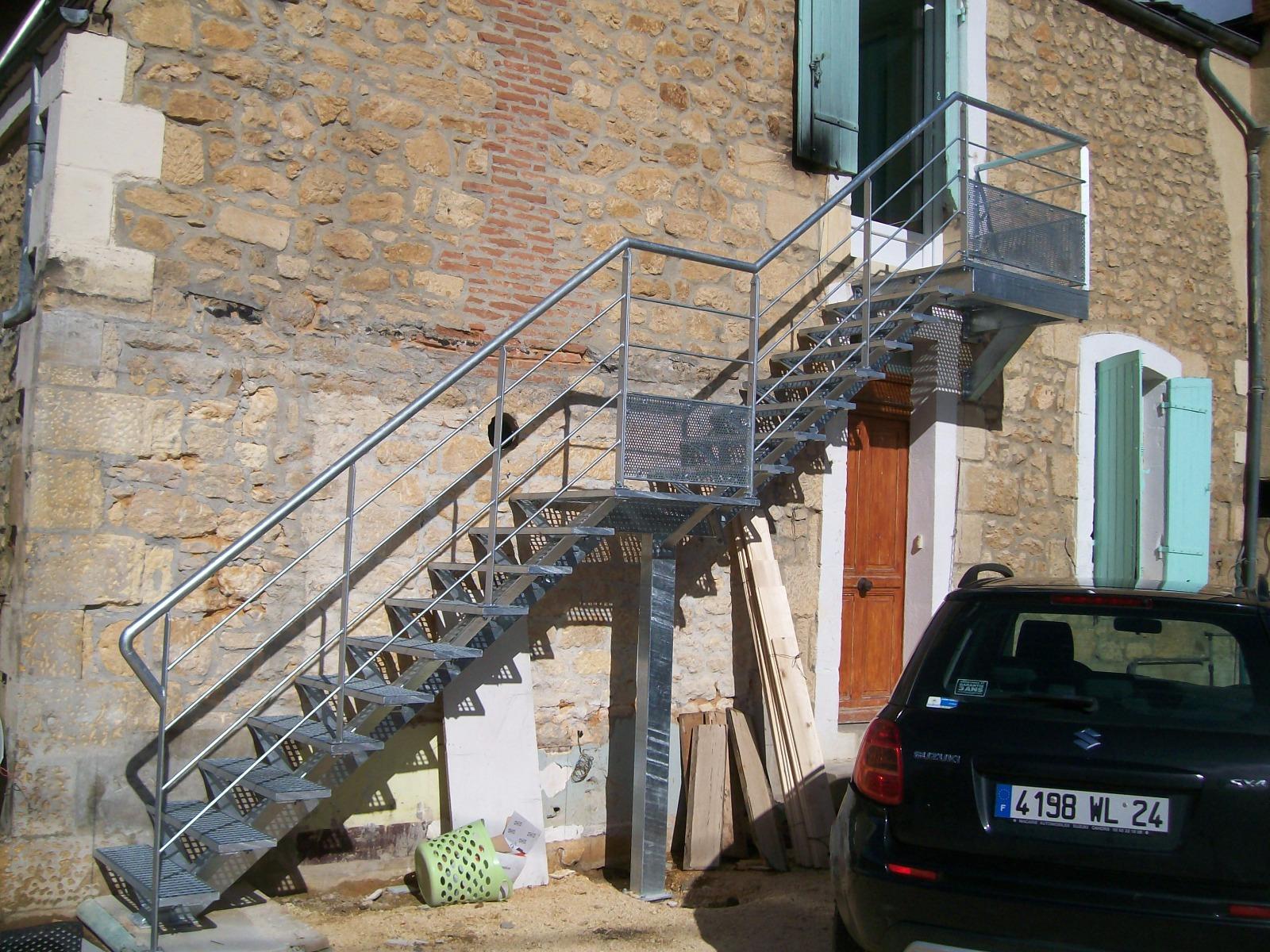 escalier galva