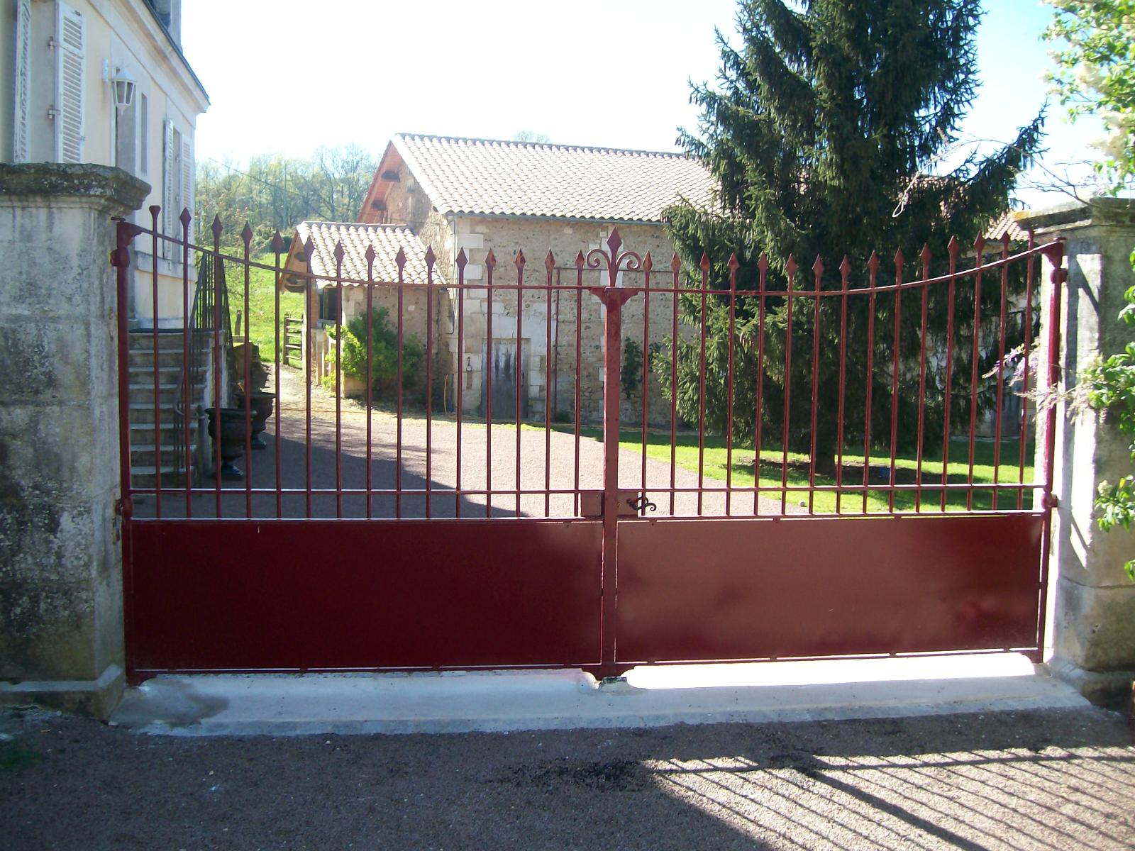 Portail - Ferronnerie - Trigonant