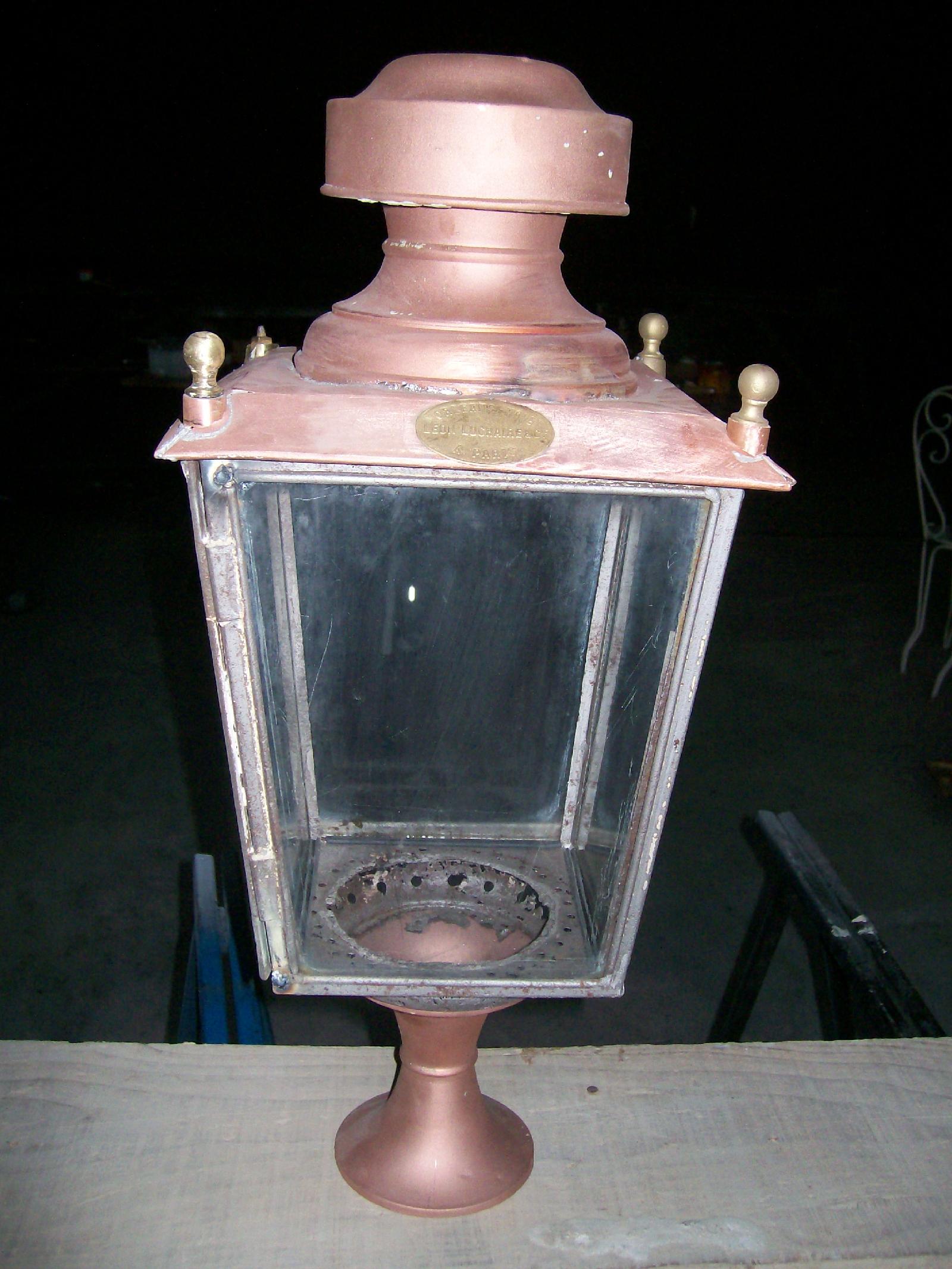 lampe à gaz