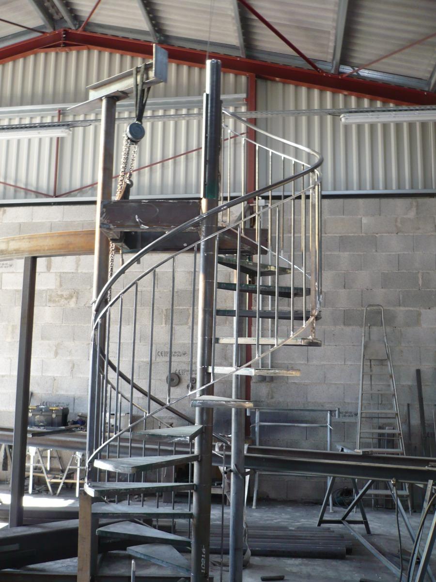 escalier hélicoïdal