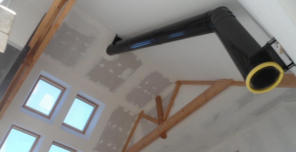 conduit de fumée interieur isolé