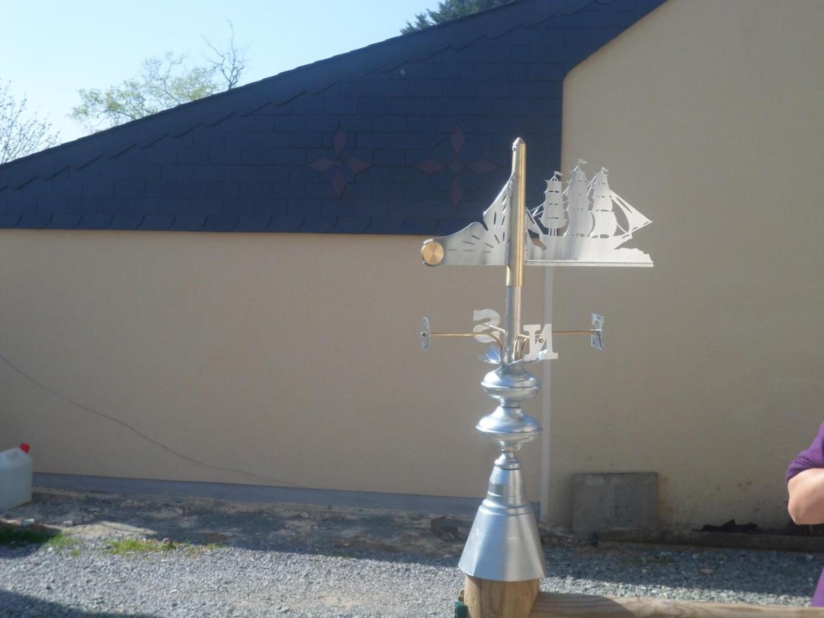 Girouette et épi zinc