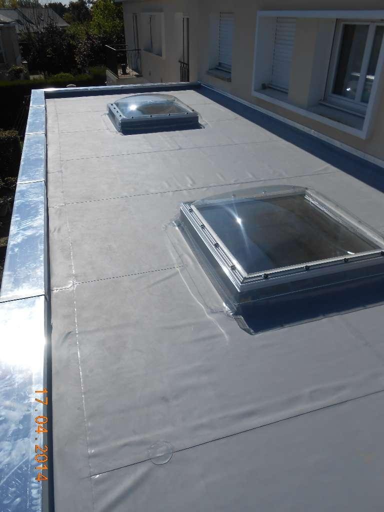 Terrasse membrane PVC