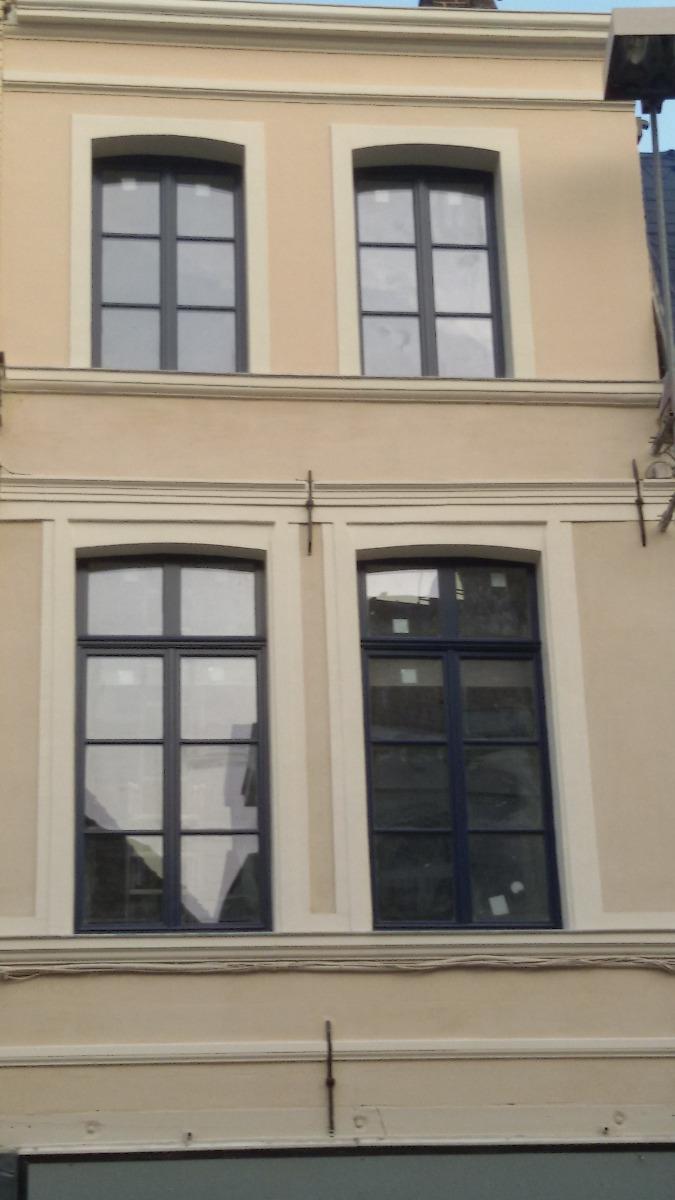 Finition  badigeon à la chaux