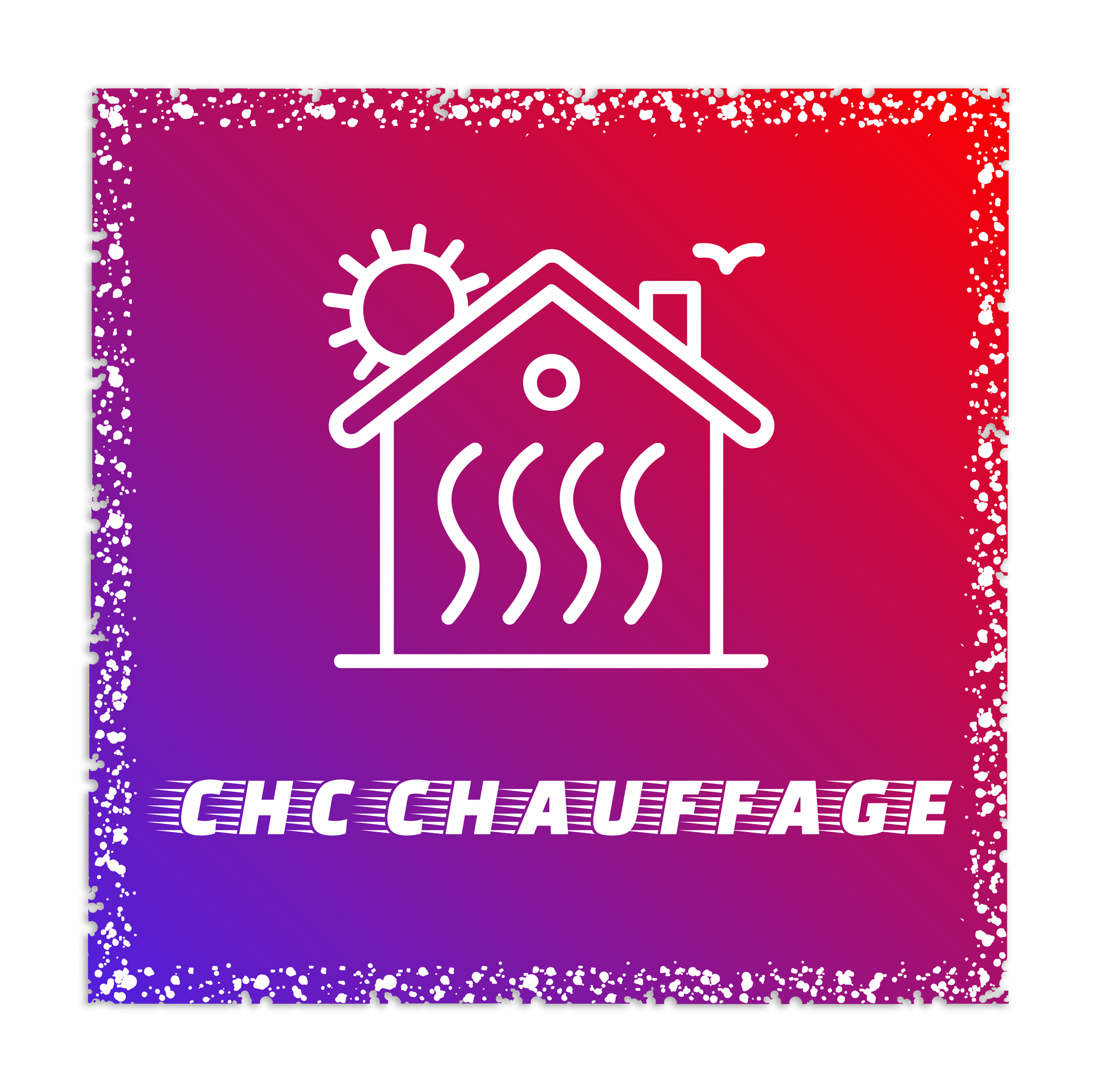 CHC Chauffage landing logo